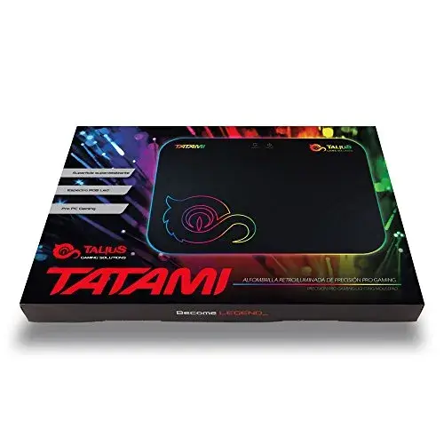 Talius TAL-TATAMI Médio Preto Tapete para Rato Gaming