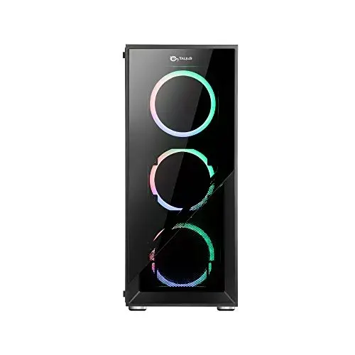 Talius Valkyria ATX Mid Tower Preto RGB