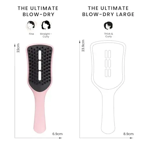 Tangle Teezer Escova de Cabelo Ventilada Rosa