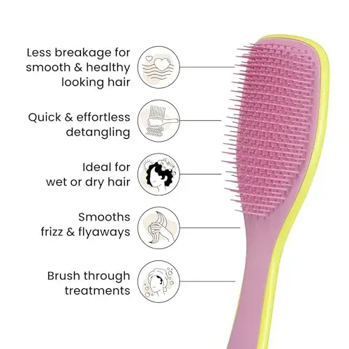 Tangle Teezer Escova Flexível Desenredante Amarela