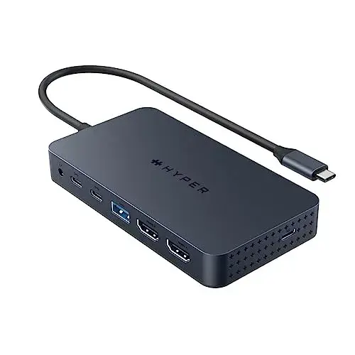 Targus HD7002GL Docking Station USB-C 4K Dual HDMI Preto