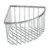 Tatay Cesto Rinconera Inox Cromado 20x20x13,5 cm