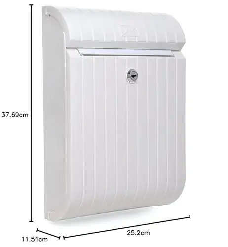 Tatay Correio Piccolo Plastico 25x12x38 Branco