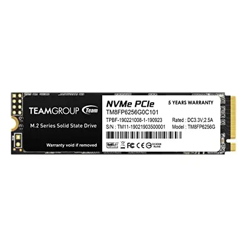 Teamgroup MP33 256GB SSD NVMe M.2 1600MB/s