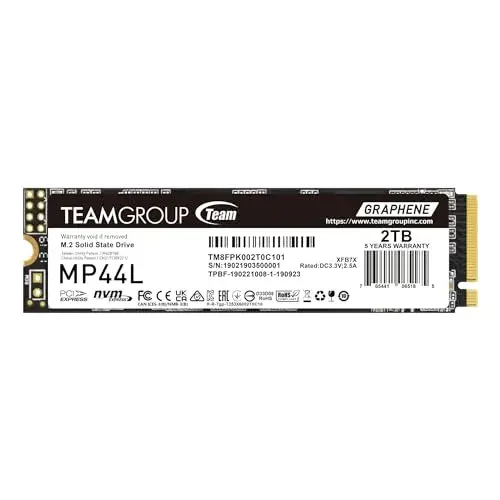 Teamgroup MP44L 2TB M.2 NVMe PCIe Gen4x4
