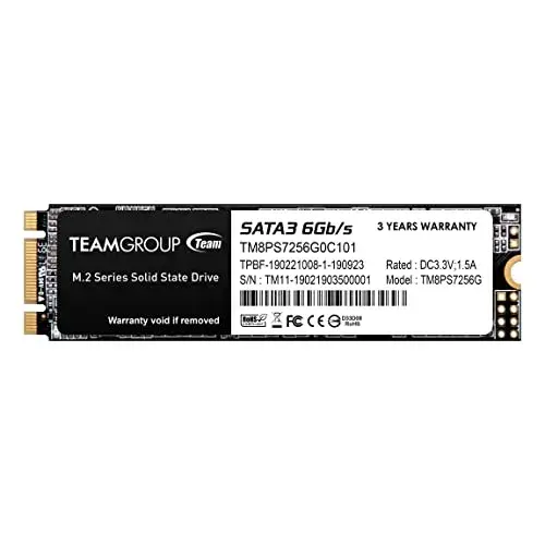 Teamgroup MS30 256GB SATA3 Preto 550 MB/s