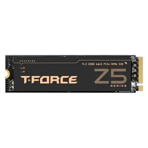 Teamgroup T-Force Cardea Z540 2TB SSD NVMe 12400MB/s Preto e branco