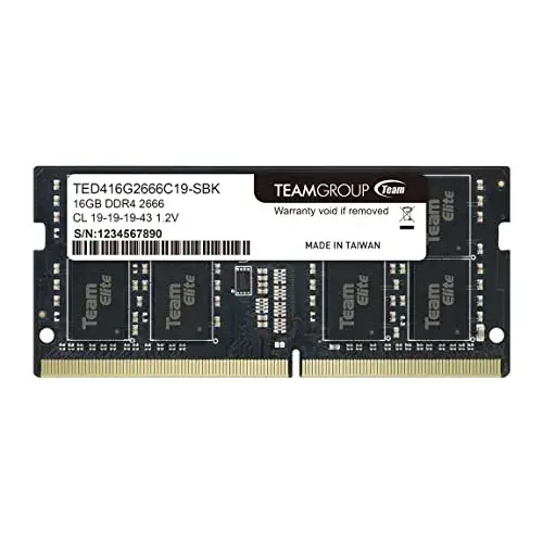 Teamgroup TED416G2666C19-S01 16GB DDR4 2666MHz CL19