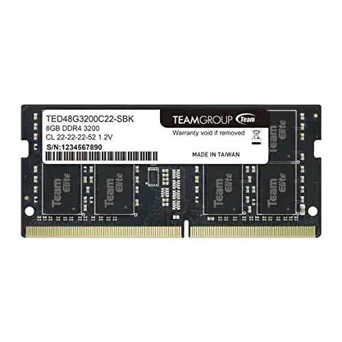 Teamgroup TED48G3200C22-S01 8GB DDR4 3200MHz 22