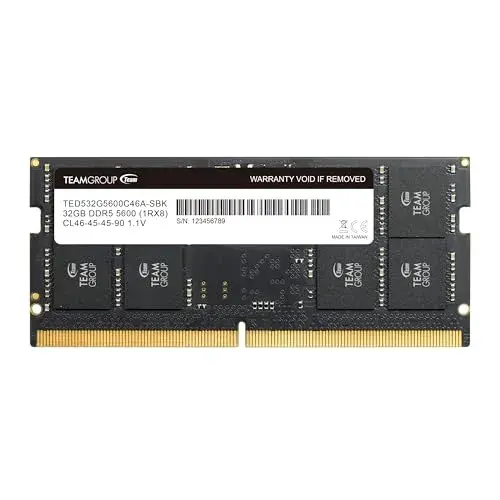 Teamgroup TED532G5600C46A-S01 32GB DDR5 5600MHz