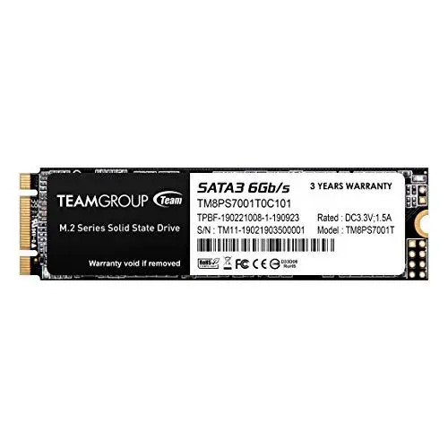 Teamgroup TM8PS7001T0C101 1TB SSD M.2 550 MB/s Preto