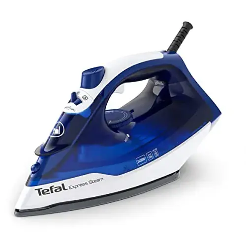 Tefal FV2838 2400W Azul Ferro a Vapor com Sola de Cerâmica