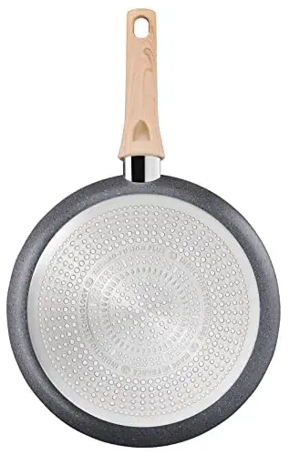 Tefal Frigideira Aço Natural Force 24cm Cinza