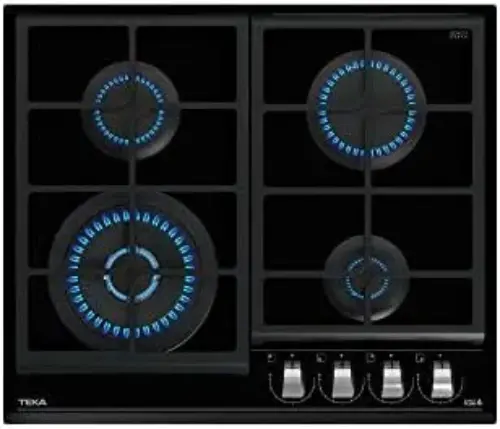 Teka GZC64320XBA 9550W Placa a Gás Preto