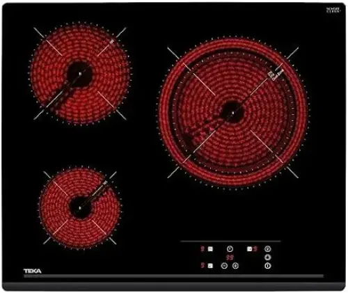 Teka TZ6317 5400W vitrocerâmica 3 zonas