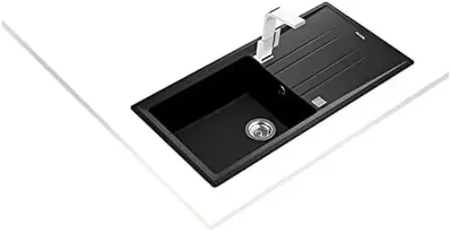 Teka Lava-Louça Stone 60L Preto Balde Grande