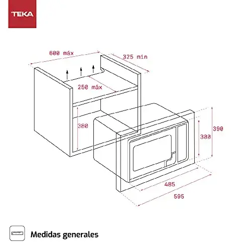 Teka MS 620 BIH SS Encastre