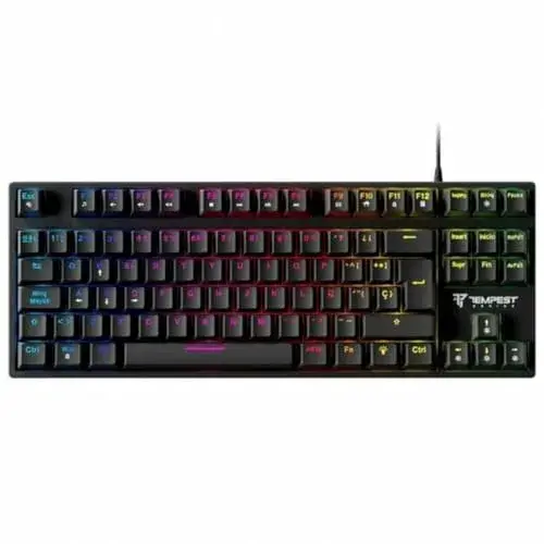 Tempest K11 Ogre Mecânico Gaming RGB Teclado Espanhol Preto