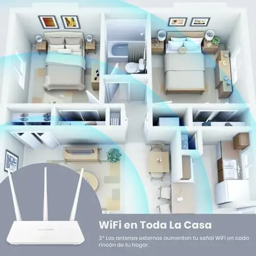 Tenda F3 Router Wireless N 300 Mbps