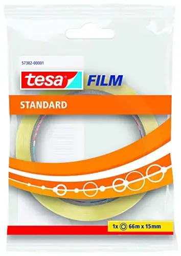 Tesa Fita Adesiva Transparente 66m x 15mm