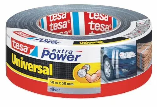 Tesa Fita Adesiva Universal 50m 50mm Cinza