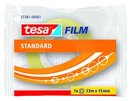 Tesa Fita Cola Adesiva Transparente 33×15 mm