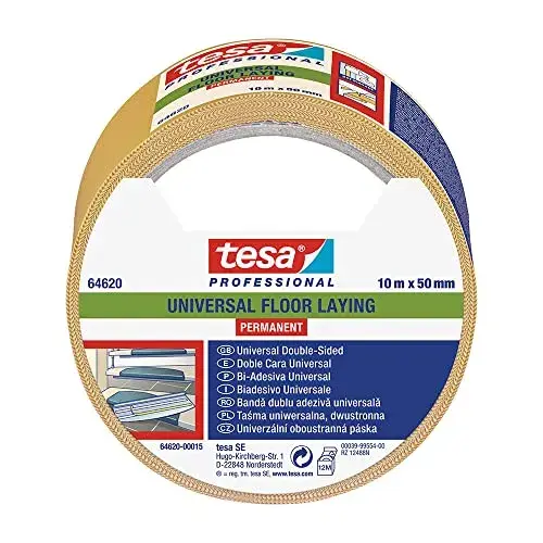 Tesa Fita Dupla Face 50mm x 10m Transparente