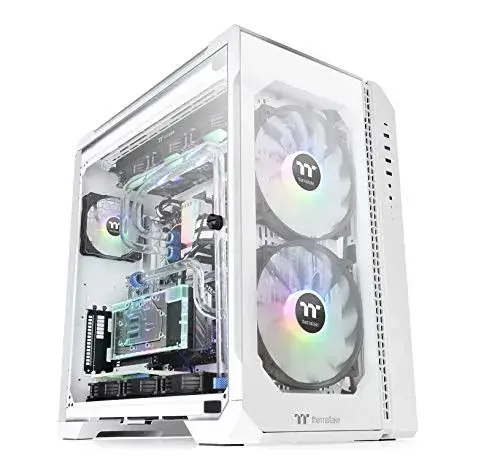 Thermaltake View 51 ARGB Snow Edition Caixas de PC Temperado