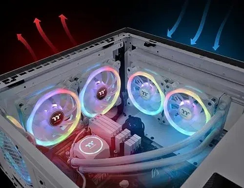 Thermaltake ventoinha para PC 120 RGB Branco TT Premium Edition