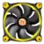 Thermaltake ventoinha para PC 140mm Amarelo Riing LED