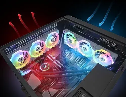 Thermaltake ventoinha para PC 140mm Branco ARGB Premium Edition