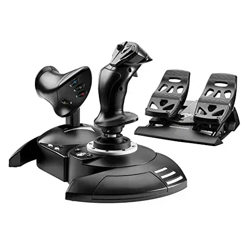 Thrustmaster T.Flight Full Kit Xbox PC Joystick Acelerador Pedais