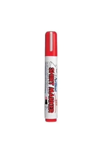 Tinta Marcador para Roupa Vermelho 2mm