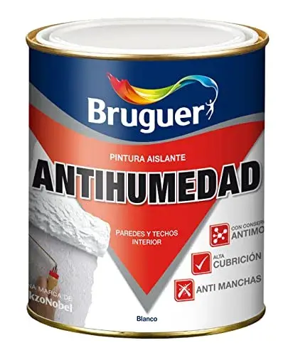 Tinta Antihumedad Branco Mate 0,75L