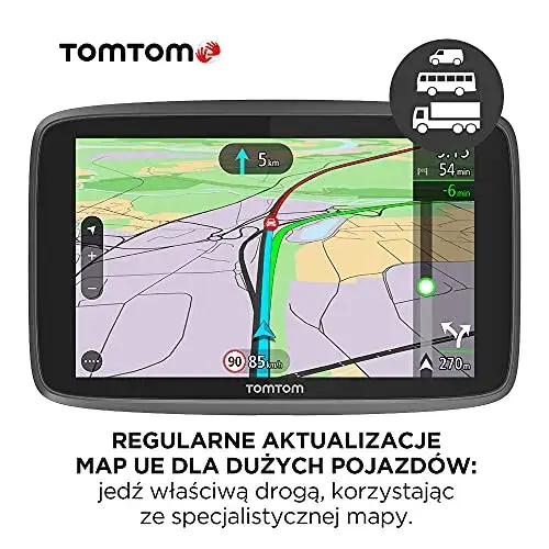 TomTom GO Professional 520 GPS 5 polegadas, compatível com Siri e Google Now