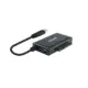 TooQ TQHDA-01A Docking Station USB-A SATA 2.5 3.5″ Preto