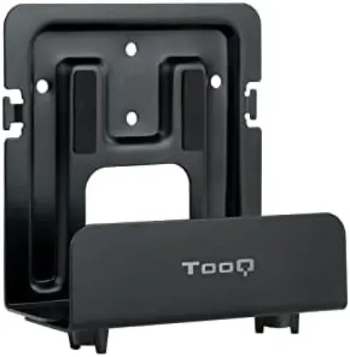 TooQ TQMPM4776 Suporte Universal de Parede para Router/Multimédia/Consoles 128x127x47mm Preto