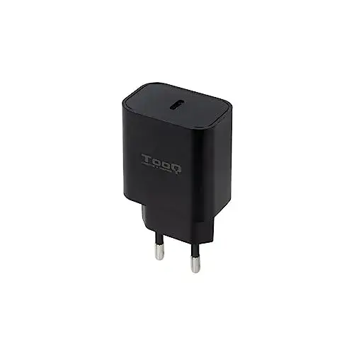 TooQ TQWC-PDUSBC20B 20W Carregador de parede USB-C Preto