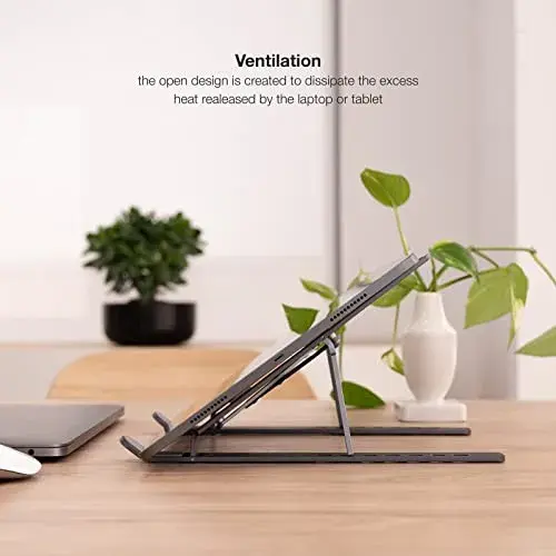 TooQ Suporte Elevatório para Portátil 11-15″ Cinzento