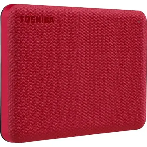 Toshiba Canvio Advance 2TB USB Vermelho