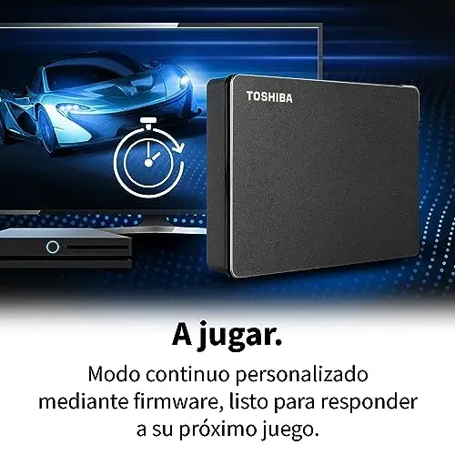 Toshiba Canvio Gaming 4TB USB 3.2 Preto