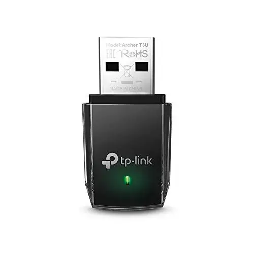 TP-Link Archer T3U Wi-Fi USB 1300 Mbps Wi-Fi 5 Preto