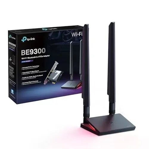 TP-Link Archer TBE550E PCI Express Wi-Fi 7 9300 Mbit/s Preto