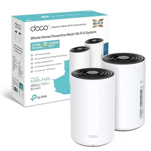 TP-Link Deco PX50 Sistema Mesh WiFi 6 AX3000 Dual-band