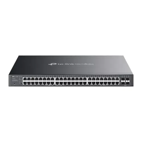 TP-Link SG2452LP Switch Gerenciado Gigabit Ethernet 48 Portas PoE+ Preto