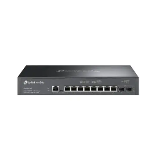 TP-Link SG3210X-M2 Switch Gerenciado 2.5G Ethernet 8 Portas Preto