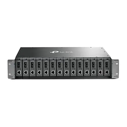 TP-Link TL-MC1400 Switch de Rede 14 portas cinzento