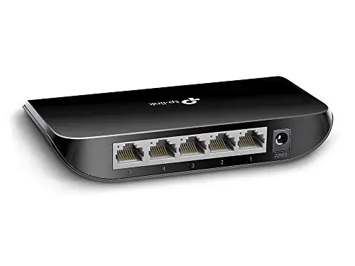 TP-Link TL-SG1005D Switch Gigabit de 10/100/1000 Mbps 5 Portas Preto