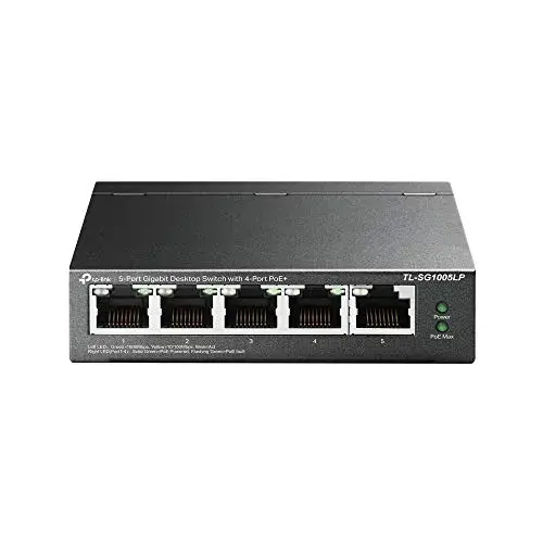 TP-Link TL-SG1005LP Switch Gigabit 5 Portas Preto