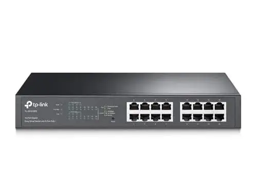 TP-Link TL-SG1016PE Switch PoE Gigabit 16 Portas